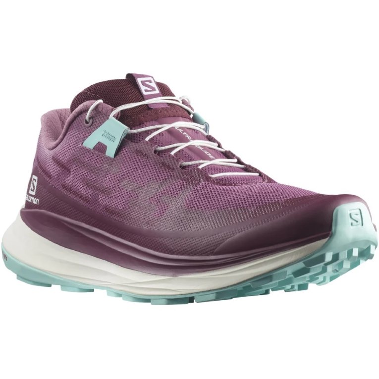 Tenis Para Trail Running Salomon Ultra Glide Mujer Vino | MX LSJR587